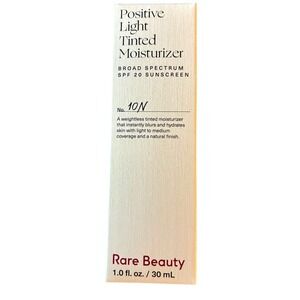 Rare Beauty Positive Light Tinted Moisturizer SPF 20 10N Full Size 1 oz